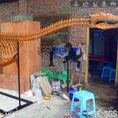 Load image into Gallery viewer, MCSDINO Skeleton Fossil Replica Dinosaur Pliosaurus Skeleton Fossil Replica-SKR015