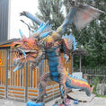 Carica l'immagine nel visualizzatore della galleria, Mcsdinosaur Fantasy And Mystery Realistic Animatronic Mechanical Roaring Junior Fire Dragon-DRA026