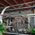 Load image into Gallery viewer, Mounted Deinonychus Skeleton Replica-SKR034
