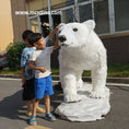 Load image into Gallery viewer, Animatronic Polar Bear Snow Land-MAP005