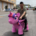 Load image into Gallery viewer, purple pony ride-Twilight Sparkle scooter