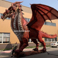 Load image into Gallery viewer, Animatronic Three Head Great Red Dragon