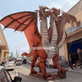 Load image into Gallery viewer, Animatronic Three Head Great Red Dragon