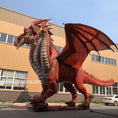 Load image into Gallery viewer, Animatronic Three Head Great Red Dragon