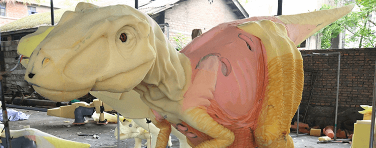 raptor walking dinosaur costume