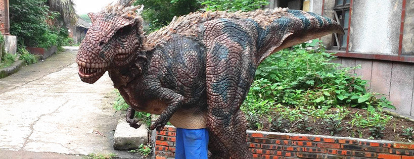 feathered t rex costume