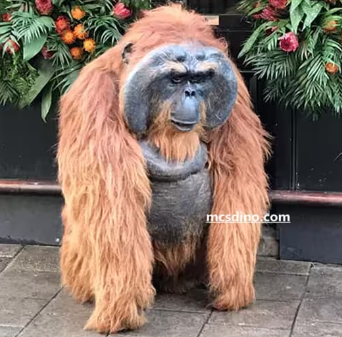 orangutan costume made by mcsdino