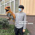 Load image into Gallery viewer, 3D Printing Fabric T-Rex Puppet-BB009
