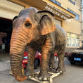 Cargar la imagen en la vista de la galería, Animatronic Asian Elephant Model-MAA002
