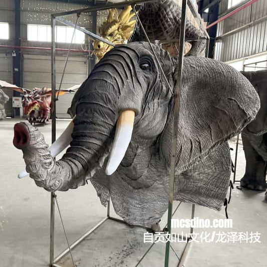 Elephant Head Puppet Spray Water-BB144