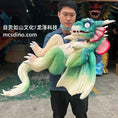 Bild in Galerie-Betrachter laden, Embrace Green Dragon Puppet Magical Hand Puppet-BB083

