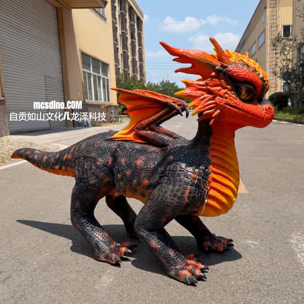 Lava Dragon Skin For Robot Dog（NOT INCLUDING ROBOT DOG)-MCSRTR28