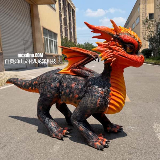 Lava Dragon Skin For Robot Dog（NOT INCLUDING ROBOT DOG)-MCSRTR28