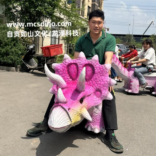 Purple Triceratops Scooter-RD010