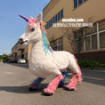 Charger l'image dans la visionneuse de la galerie, Rainbow Unicorn Plush Shell for Robot Dog-MCSRTR36
