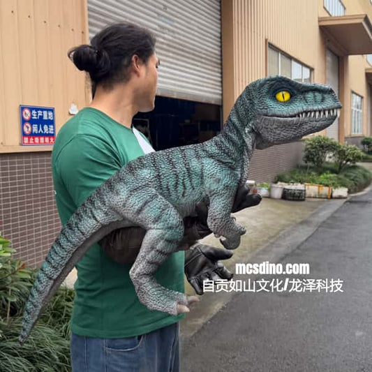 Realistic Baby T-Rex Hand Puppet – A Tiny Dino That Fits Right in Your Arms-BB153