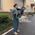 Charger l'image dans la visionneuse de la galerie, Realistic Baby T-Rex Hand Puppet – A Tiny Dino That Fits Right in Your Arms-BB153
