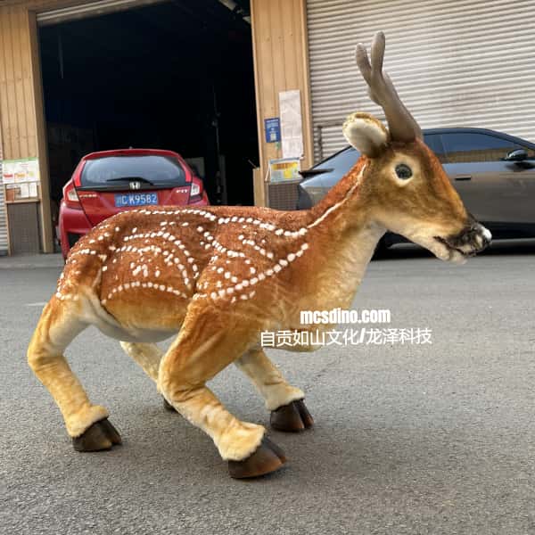 Reindeer Costume Shell for Unitree GO2 Robot Dog-MCSRTR09（NOT INCLUDING ROBOT DOG)