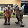 Upgraded Raptor Walking Dinosaur Costume