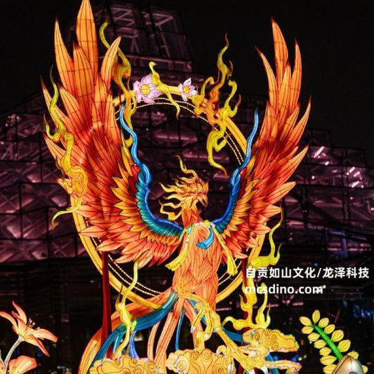 Vermilion Bird Lantern Shanhaijing Festival -LTVB001