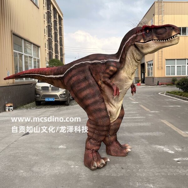 Costume de T-Rex à plumes-DCTR653