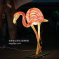 Load image into Gallery viewer, Handmade flamingo lanterns
