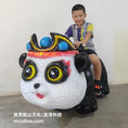 Load image into Gallery viewer, panda riding scooter-mcsdino
