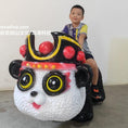 Load image into Gallery viewer, panda riding scooter-mcsdino
