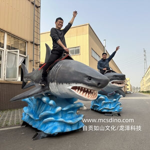ride shark amusement equipment