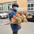 Load image into Gallery viewer, Stegosaurus puppet Dinosaur Props
