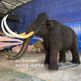 2.5m Tall Animatronic Mammoth Model