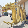 Load image into Gallery viewer, Animatronic Chinese Golden Dragon-mcsdino
