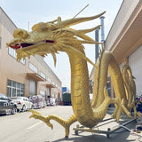 Animatronic Chinese Golden Dragon-mcsdino