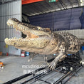 Load image into Gallery viewer, 3.6m Giant Animatronic Crocodile Bust
