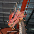 Cargar la imagen en la vista de la galería, Dragón Animatrónico Dragón de Fuego Modelo-DRA034
