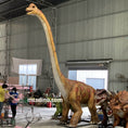 Load image into Gallery viewer, brachiosaurus animatronic dinosaur 5m tall
