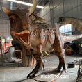 Cargar la imagen en la vista de la galería, Carnotaurus Animatronic Jurassic Exhibition-mcsdino
