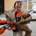 Cargar la imagen en la vista de la galería, Dinosaur Hand Puppet For Birthday Baby T-Rex
