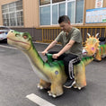 Load image into Gallery viewer,  Dinosaur Rides Small Apatosaurus Scooter
