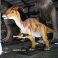 Cargar la imagen en la vista de la galería, Elegante modelo animatrónico de Parasaurolophus-MCSP004C
