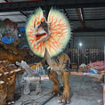 Cargar la imagen en la vista de la galería, flapping frill dilophosaurus animatronic
