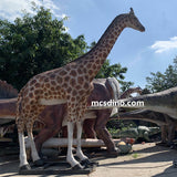 giraffe couple animatronics-mcsdino
