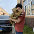 Load image into Gallery viewer, Customized Dinosaur Color Triceratops Hand Puppet
