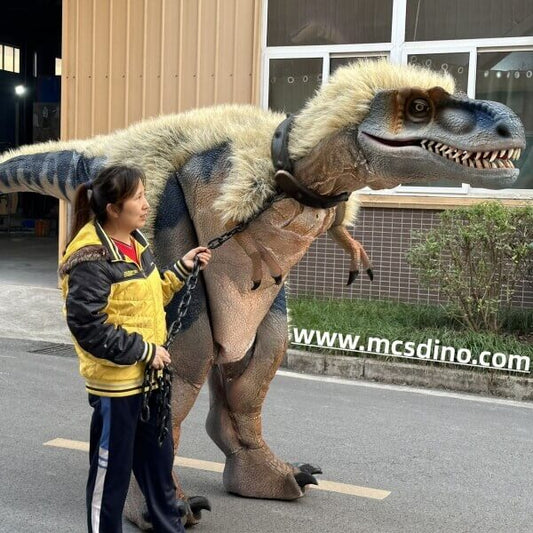Costume T Rex à plumes-DCTR617