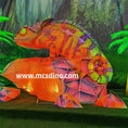 Carica l'immagine nel visualizzatore della galleria, Chameleon lantern Animal LED light Display
