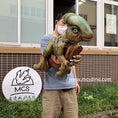 Charger l'image dans la visionneuse de la galerie,  realistic Parasaurolophus hand puppet

