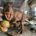 Bild in Galerie-Betrachter laden, 8ft 3in tall Animatronic Tyrannosaurus Rex
