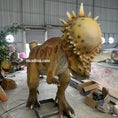 Bild in Galerie-Betrachter laden, Pachycephalosaurus sculpture animatronic dinosaur
