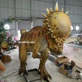 Pachycephalosaurus sculpture animatronic dinosaur