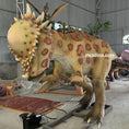 Cargar la imagen en la vista de la galería, Pachycephalosaurus sculpture animatronic dinosaur
